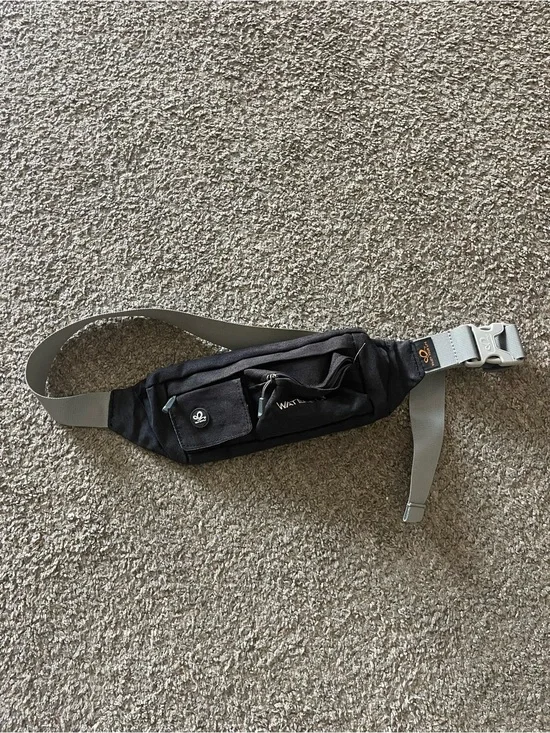 Black Waist Pack / Fanny Pack for Men