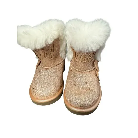 Juicy Couture Toddler Glitter Boots Size 6 new without tags‎