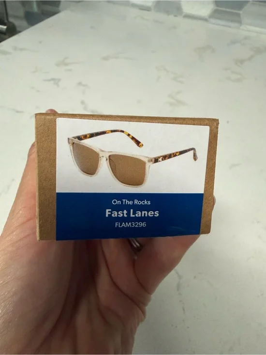 On The Rocks Fast Lanes Men’s Sunglasses — Tortoiseshell / Brown