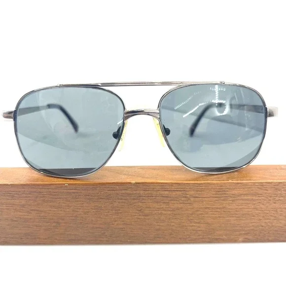 DB Classics Carlo Eyeglass Frames Mens Pewter Aviator 57-17-140‎ Retro
