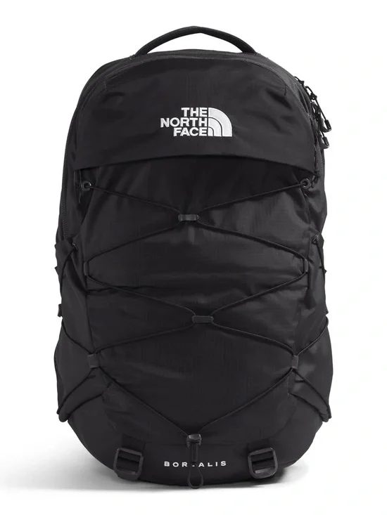 The North Face Black Men's Backpack with External Bungee