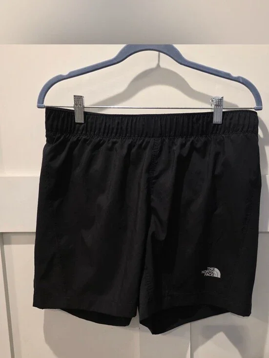 The North Face Flash Dry Shorts Men’s Medium Black Lined Quick Dry Hiking Active