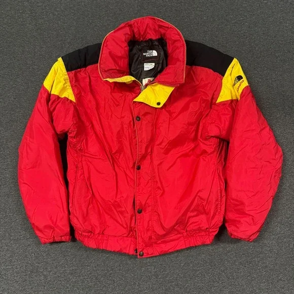 90s The North Face Extreme Gore-Tex Jacket Mens M-L Red Good Vintage Colorblock