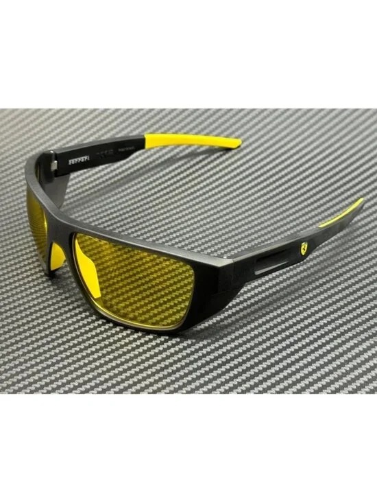 New Ferrari Men Matte Grey Sunglasses 61-17-125