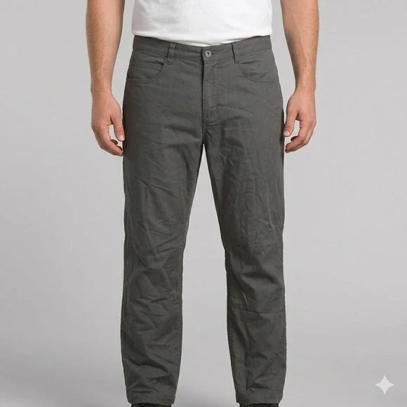 The North‎ Face Cargo Pants Hiking Trail Grey Size 38 Straight EUC