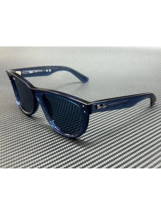 New Ray-Ban Men Navy Dark Blue Sunglasses 53-20-145