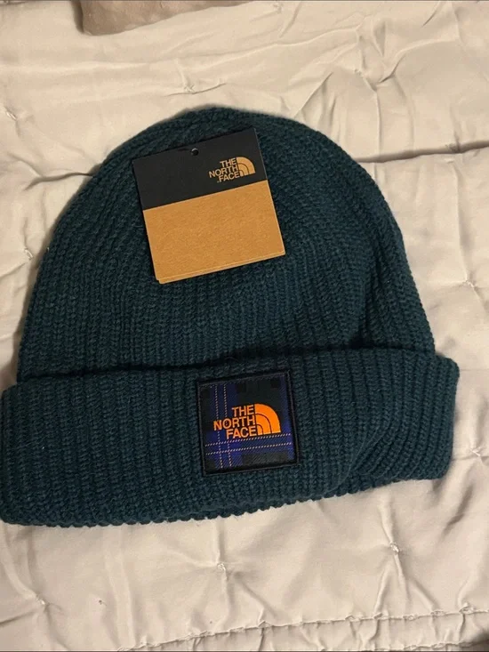 The North Face Knit Beanie - Teal Green