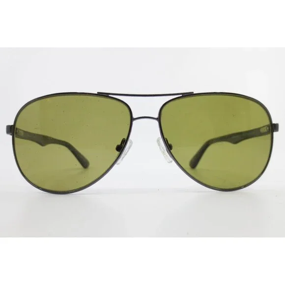 Kirkland Signature KS #67 Missoula Gunmetal Aviator Sunglasses 61-13-140 #836953