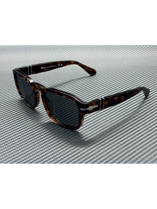 New Persol Men Havana Sunglasses 56-21-145
