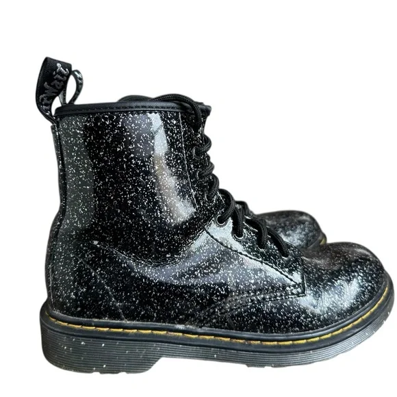 Dr Martens 1460 Combat Boot Big Kid unisex cosmic glitter