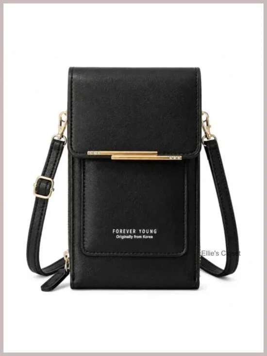 Touch Screen Crossbody Phone Wallet Purse for Women with Adjustable Strap