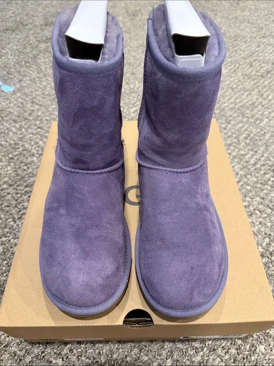 UGG Purple Suede boots