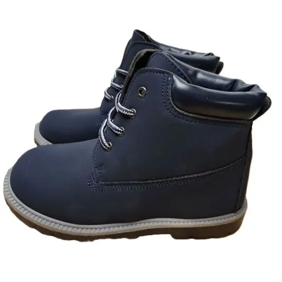 Youth 2.5 Blue Boots Big Kids EU 34