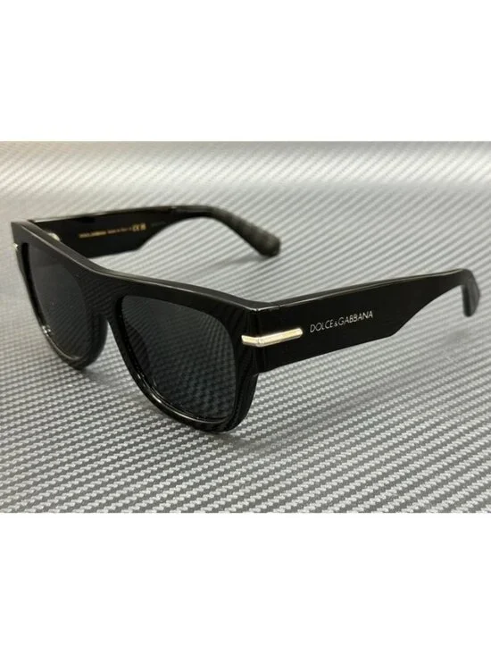 New Dolce & Gabbana Men  Black Sunglasses 54-20-145