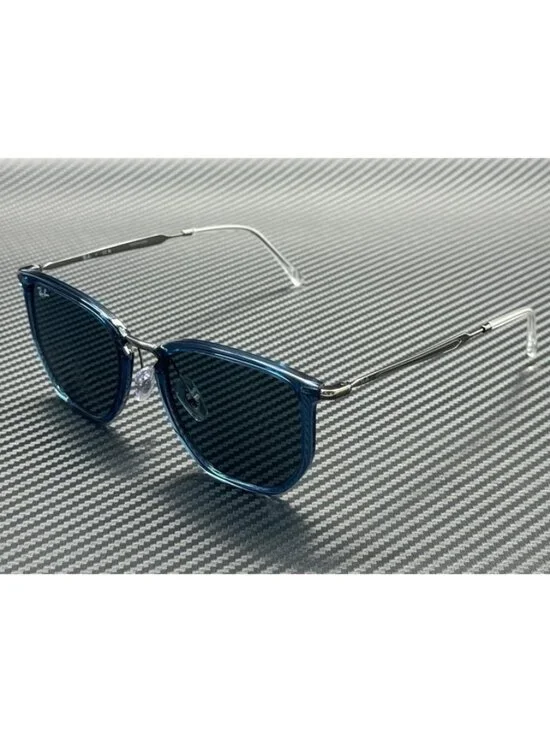 New Ray-Ban Men Transparent Blue Sunglasses 50-20-145
