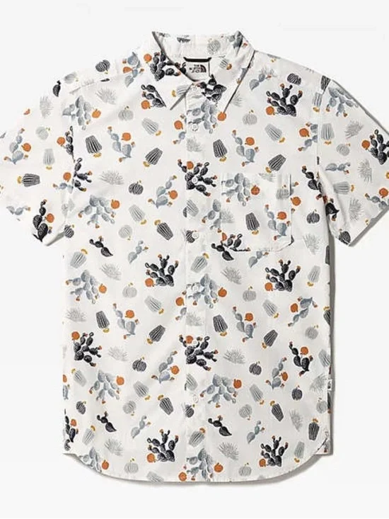 The North Face • Baytrail Pattern Shirt Gardenia White Cacti Print