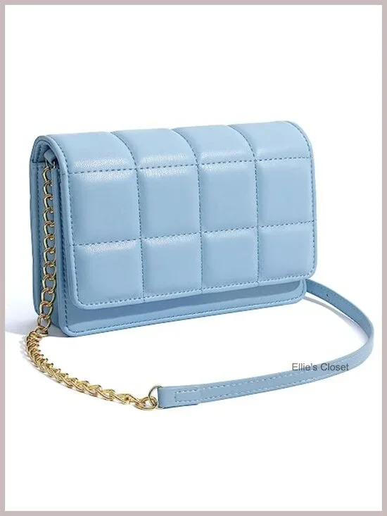 Small Crossbody Bag for Women PU Leather Wallet Purse with Credit Card Slots
