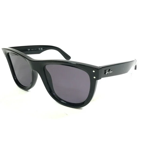 Ray-Ban Sunglasses RBR0502S WAYFARER REVERSE 6677/1A Black w Violet Lenses 53 mm