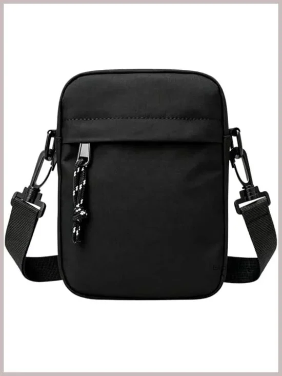Mini Nylon Crossbody Bag for Women Men Travel Messenger Shoulder Purse