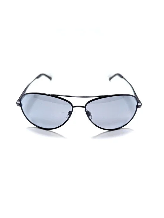 Classic Outdoor Gray Polarized Lens Sleek Black Aviator Men’s Fashion Sunglasses