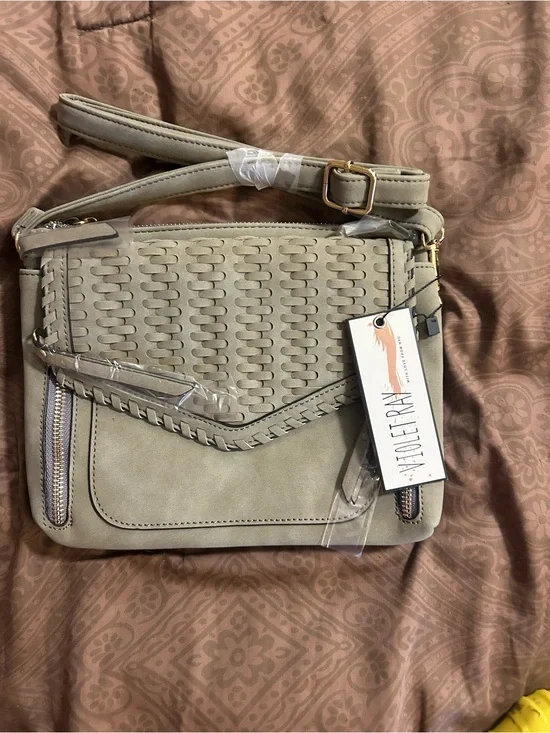 Violet ray crossbody  Bag -