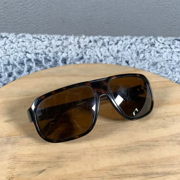 Smith Havana Sunglasses Unisex One Size Dark Tortoise Brown Polarized Flat Top