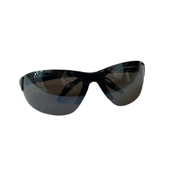 Surf-N-Sport Wrap Sport Sunglasses Black Smoke Lenses Men’s Cycling Running