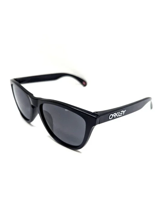 Oakley Frogskins Polished Black Authentic OO9013 Sunglasses Eyewear USA