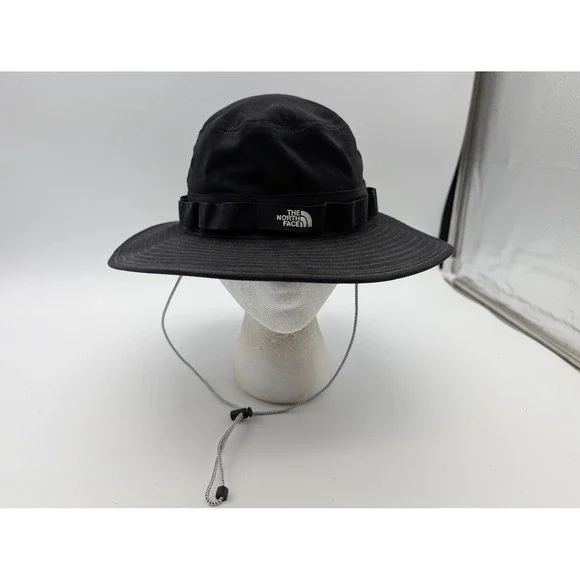 The North Face Class V Brimmer Hat Black Unisex SM/PM Wide Brim Boonie Sun Hat