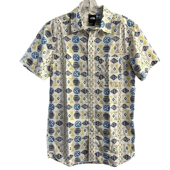 The North Face Men’s Printed Button Up Shirt Size Small