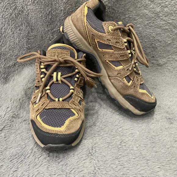 5.11 Ranger 2.0 Volanic Boys Low Top Shoes Brown Lace Up Size 4 Hiking‎ Outdoor
