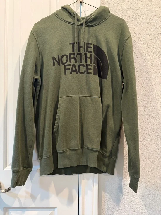 The North Face Olive Green Fleece Pullover