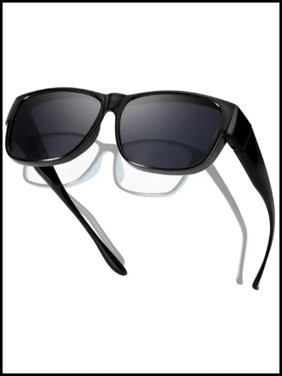 Polarized Fit Over Glasses Sunglasses TR90 UV400 Protection Driving Fishing