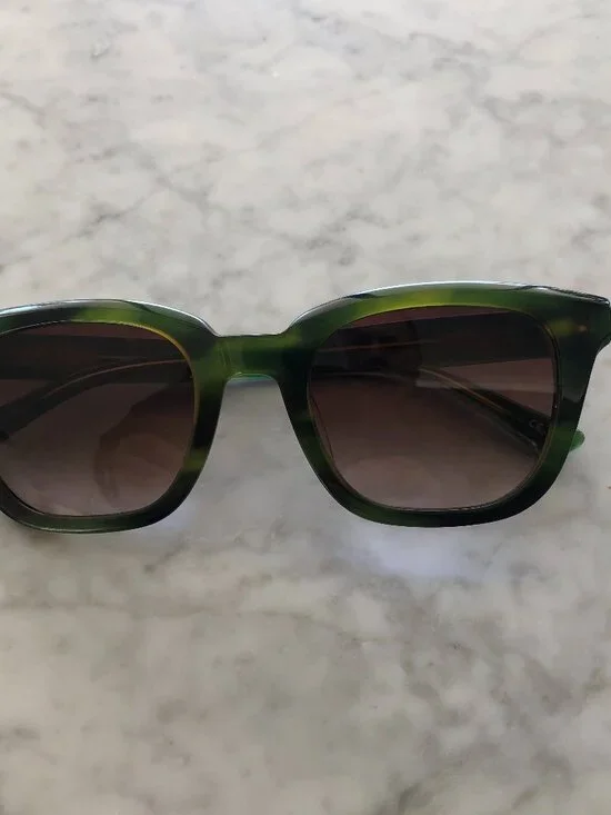 CLUB DECODE SUNGLASSES BY SAMA EYEWEAR MODEL HERO IN GREEN TORTOISE COLOR COMBO