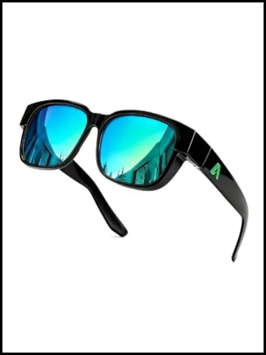 Oversized Polarized Fit Over Square Sunglasses