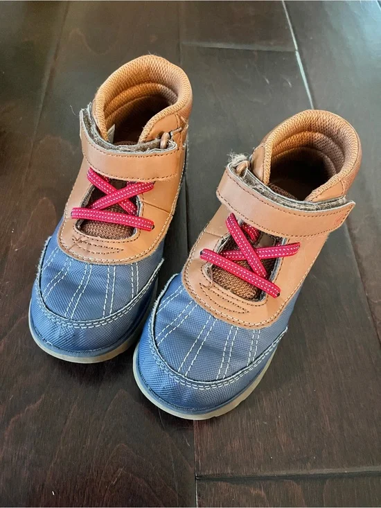 Boys toddlers stride rite boots shoes size 11 C