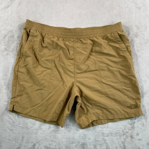 The North Face Adventure Shorts Men XL Brown Performance Nylon‎ GorpCore NWOT