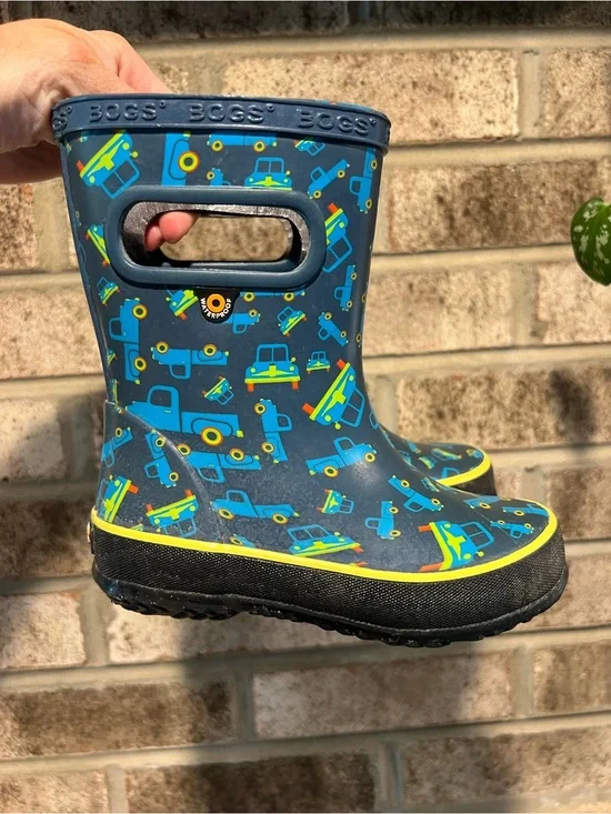 Bogs Toddler Rain Boots with Trucks