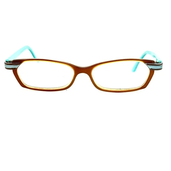 Cazal mod‎ 510 Eyeglasses Frames Vintage Brown Teal Full rim 50-13-135 H14594