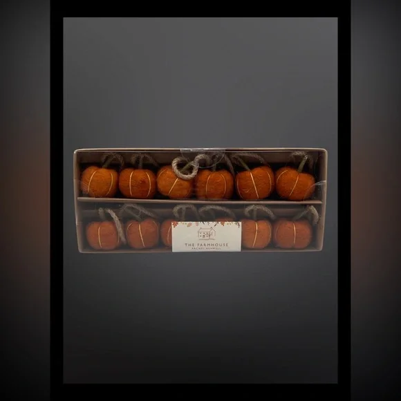 ⚡️FALL DECOR⚡️The Farmhouse Collection Pumpkin Garland By Rachel Ashwell