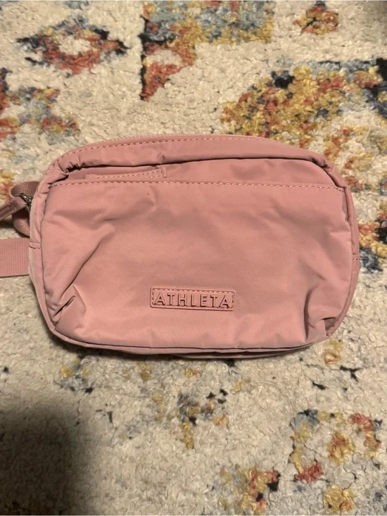 Athleta Dusty Pink Crossbody Pouch