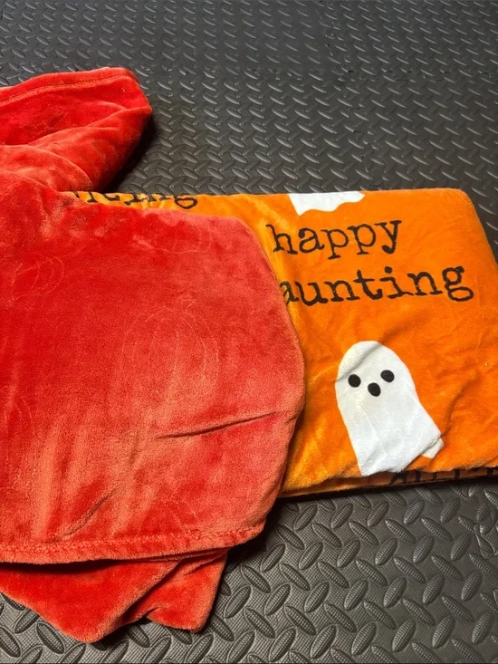 Halloween Fall blanket bundle - plush