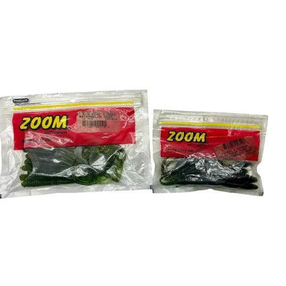 Lot Of 2 ZOOM Watermelon Seed Fishing‎ Bait