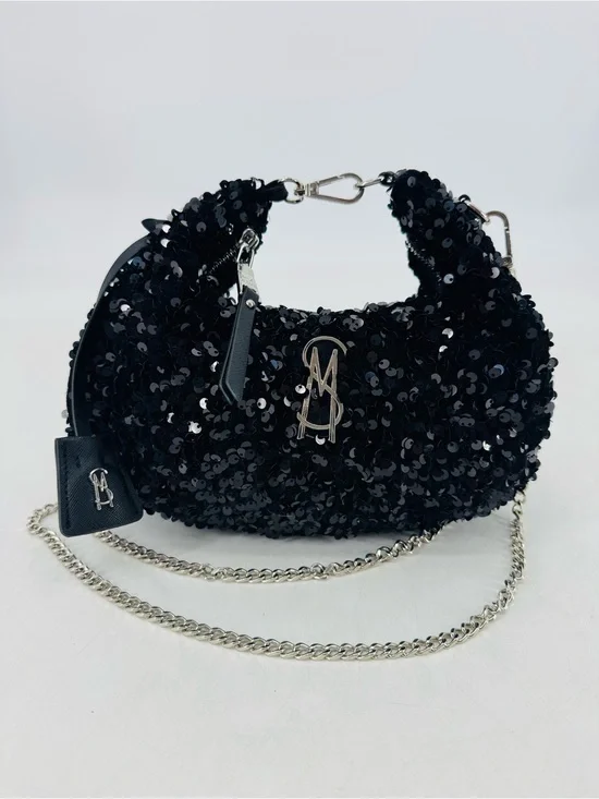 Steve Madden NEW Brenda Retro Y2K Sequin Embellished Hobo Wristlet Crossbody NWT