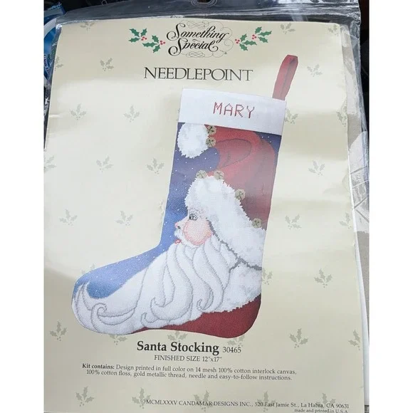 Something Special Needlepoint Christmas Stocking Kit #30465 12