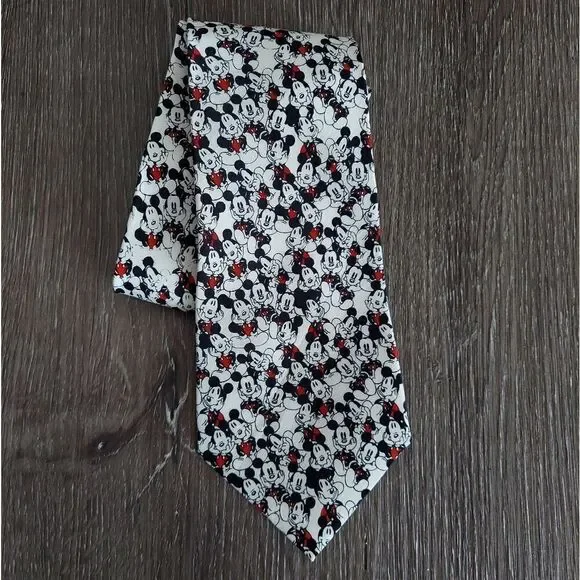 Vintage Mickey Mouse Balancine The Tie Works Disney Necktie