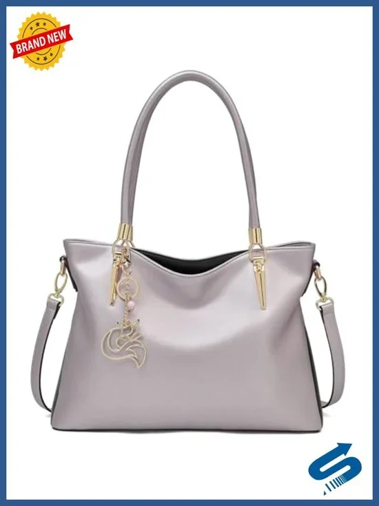 Genuine Leather Hobo Crossbody Bag with Zipper Pockets for Work Travel