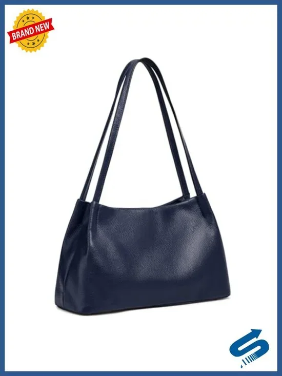 Genuine Leather Hobo Bag for Women Soft Top Grain Cowhide Gold Hardware 4