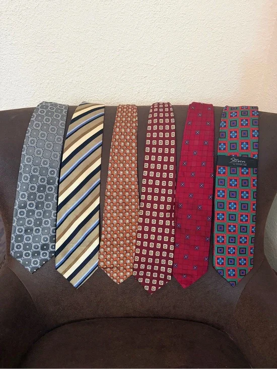 Assorted Men’s Neckties - Lot of 6
