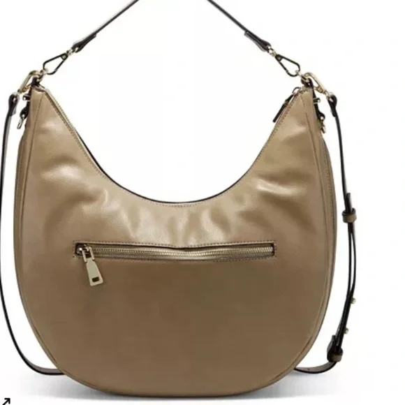 INC International Concepts Kolleene Hobo in Camel color, faux leather, Like New